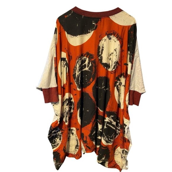 VIVENNE WESTWOOD ANGLOMANIA OVERSIZED BAT WING TUNIC TOP SZ 38 MEDIUM/LARGE - Picture 2 of 4